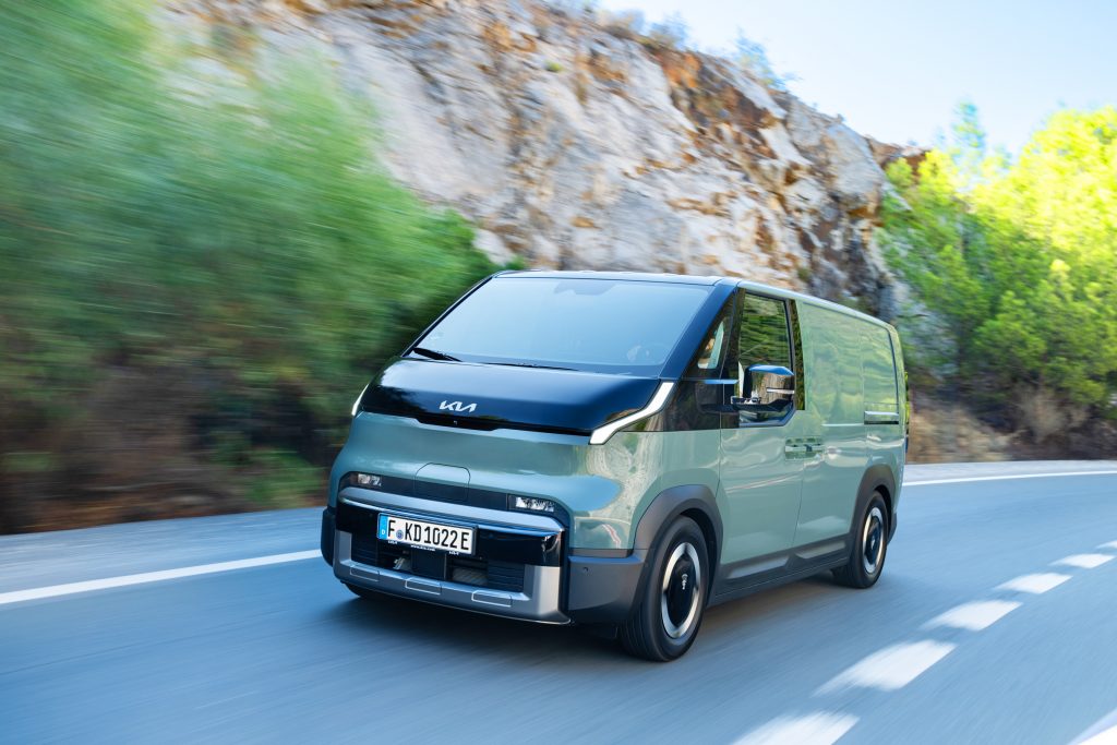 Neu auf der Straße: Kia PV5