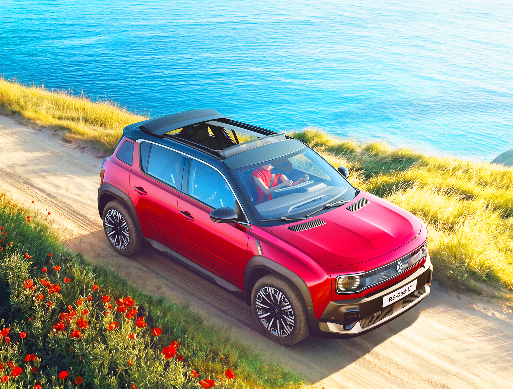 Neu Auf der Straße: Renault 4 E-Tech Plein Sud