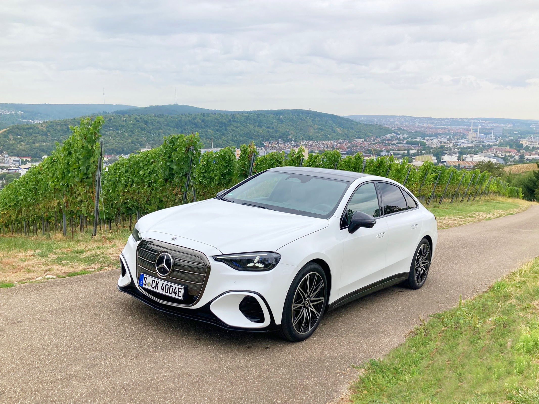 Neu auf der Straße: Mercedes C-Klasse Elektro